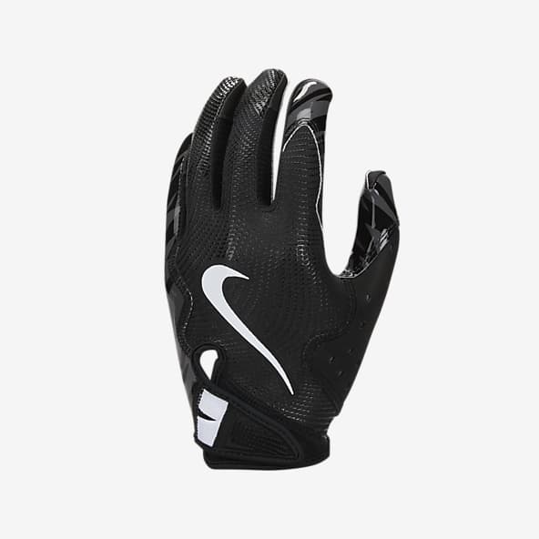 Football gloves nike black outlet